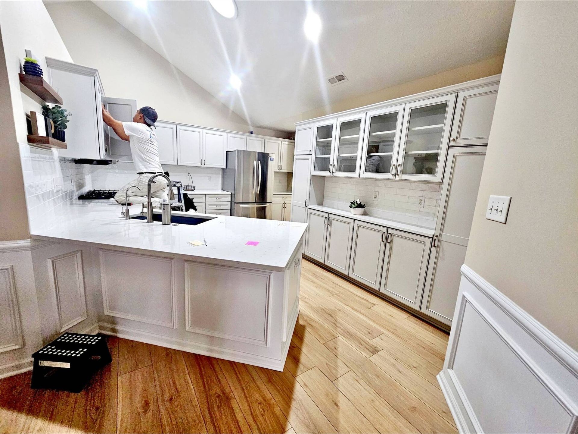 Cabinet Refinishing and Painting